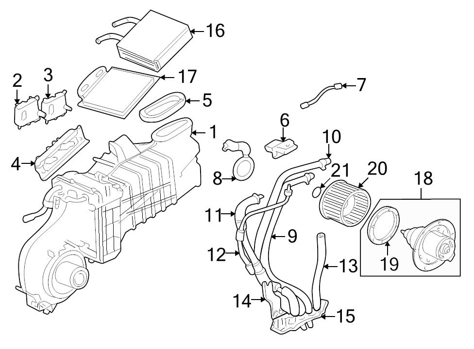 GENUINE FORD OEM HEATER CORE ACCESS COVER 20022010 EXPLORER MOUNTAINEER AVIATOR eBay