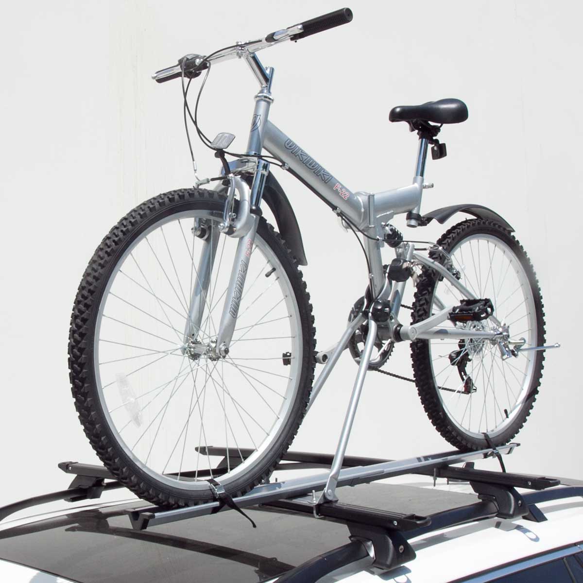 New 2 HD Universal Bike Bicycle Carrier Rack Roof Mount Rooftop Upright