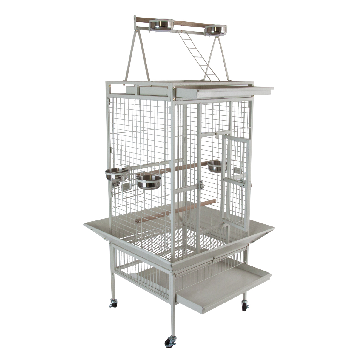 Bird Cage Large Play Top Amazon Parrot Finch Cage Macaw Cockatoo Pet