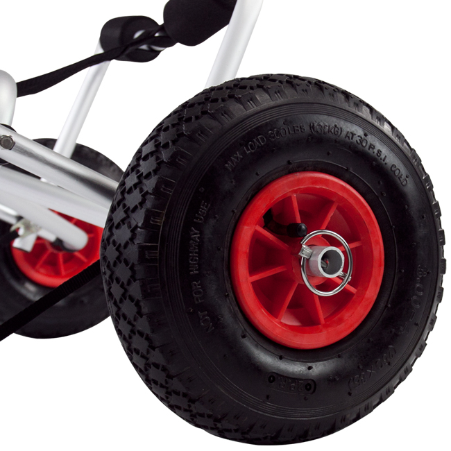 New Boat Kayak Transport Cart Wheel w/Strap Canoe Carrier Dolly Trailer