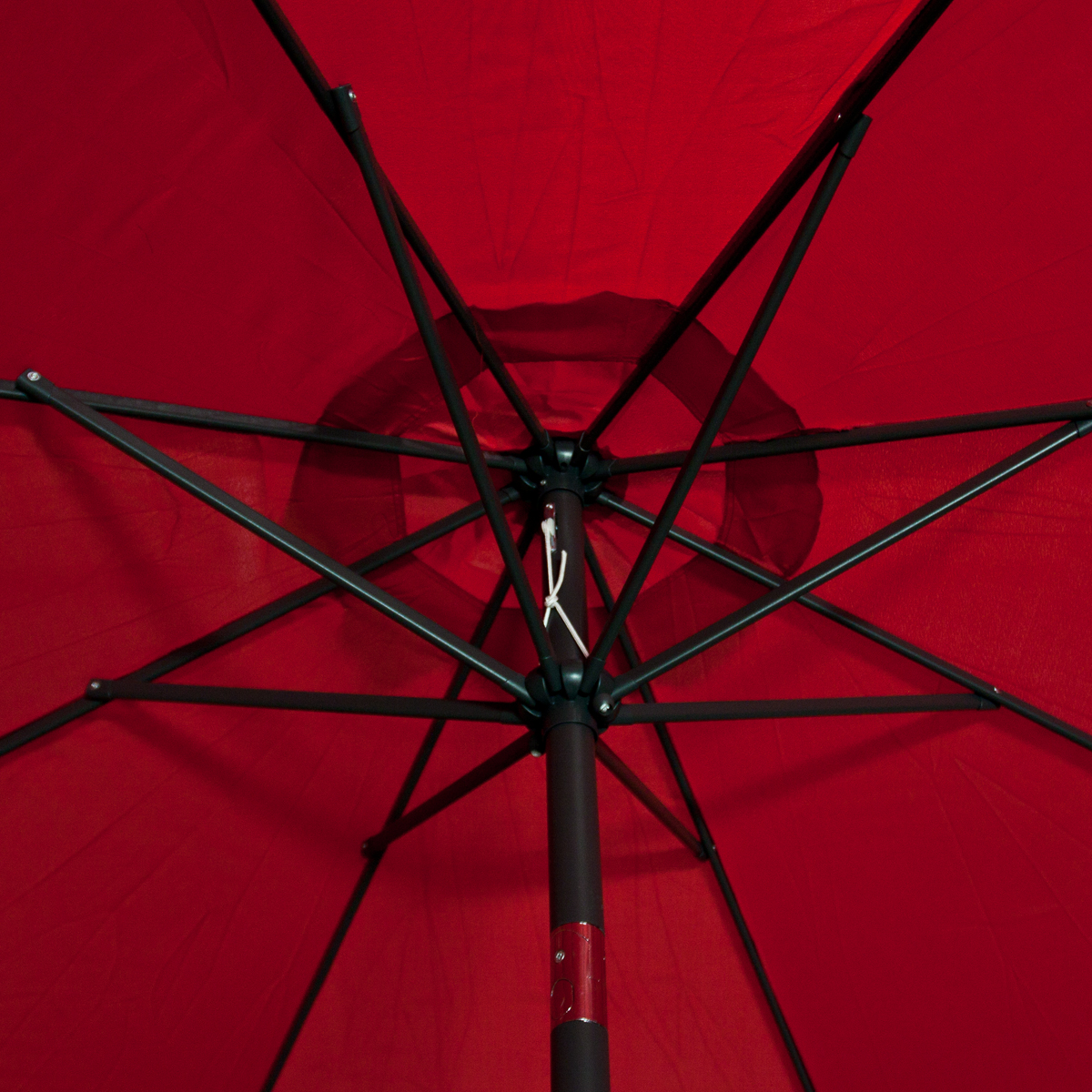 Replacement Cover Canopy 9 FT 8 Ribs Umbrella Red Top Patio Market Outdoor eBay