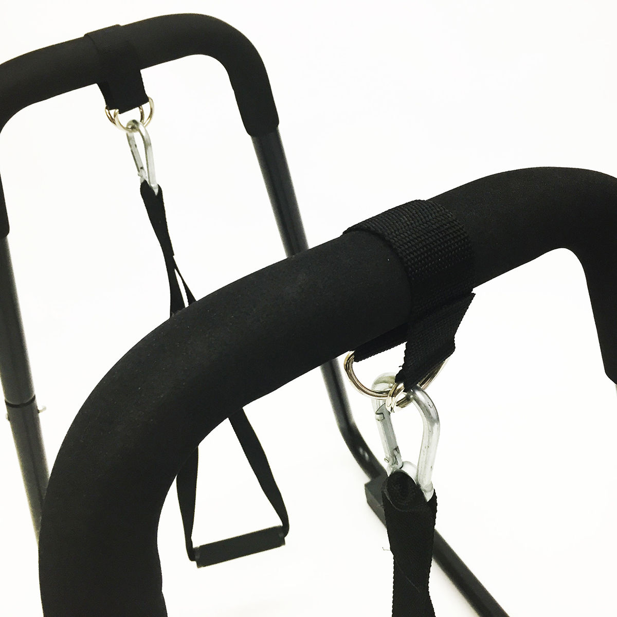 Portable Dip Exercise Stand Standing Dipping Station w/ Straps Tricep