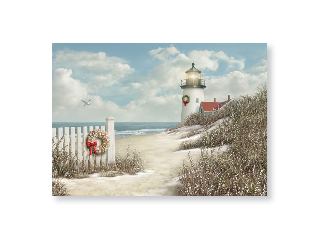 Peaceful Shore Holiday Lighthouse Boxed Christmas Cards eBay