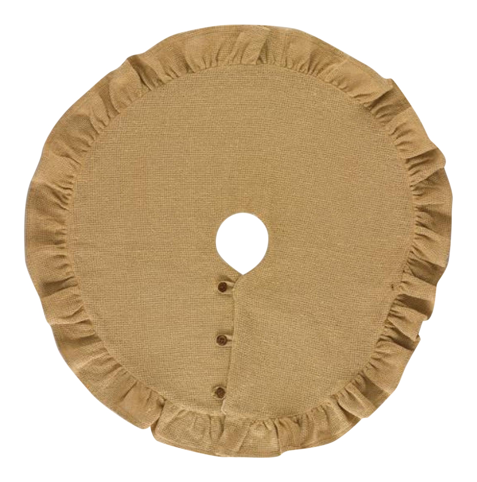 jute burlap ruffled 24 inch christmas holiday tabletop jute burlap ruffled 24 inch christmas holiday tabletop