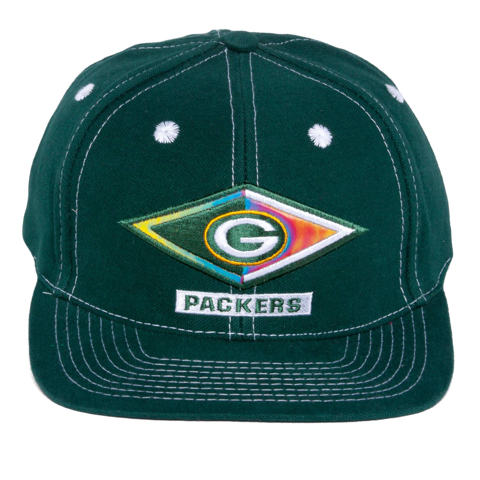 Green Bay Packers Contra Stiched Cotton Snapback NFL Hat Cap Green