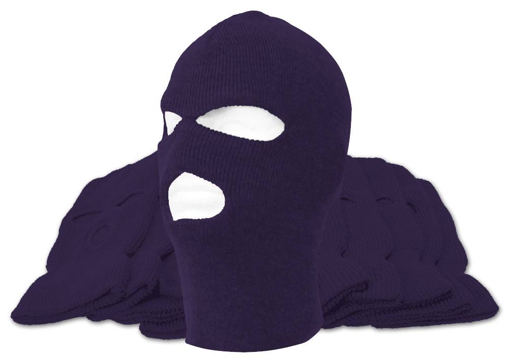 3Hole Ski Mask 12Pack eBay