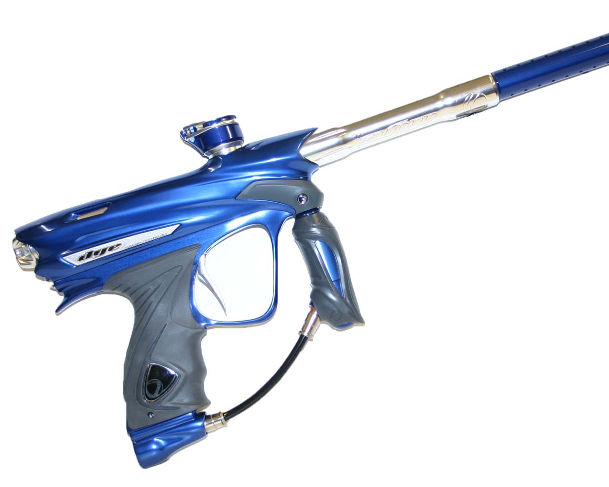 Used Dye Matrix DM13 DM 13 Paintball Marker Gun Blue Clear Polish