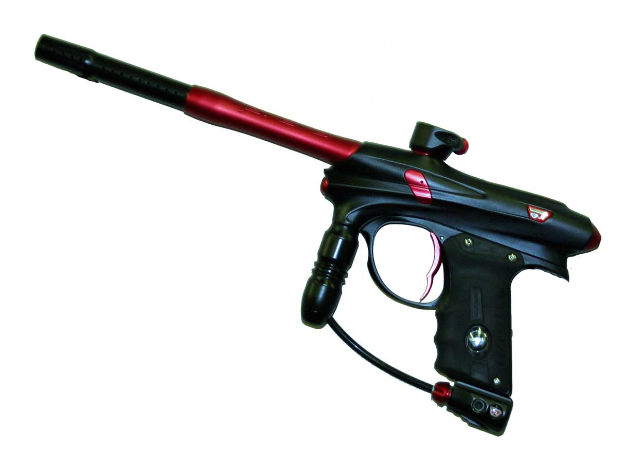 USED 2007 Proto Matrix Pm7 Paintball Gun Marker Black and Red eBay