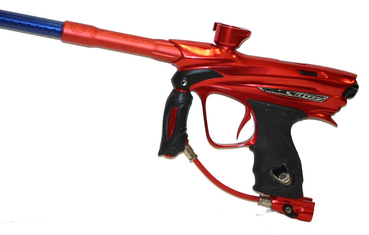 Used 2013 Dye Matrix DM13 Paintball Gun Marker Red eBay
