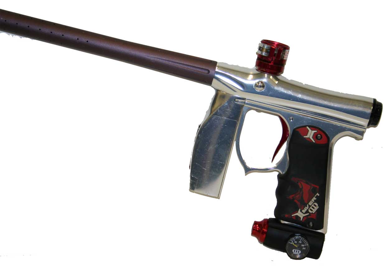 Used Empire Invert Mini Paintball Marker Gun Gloss Grey eBay