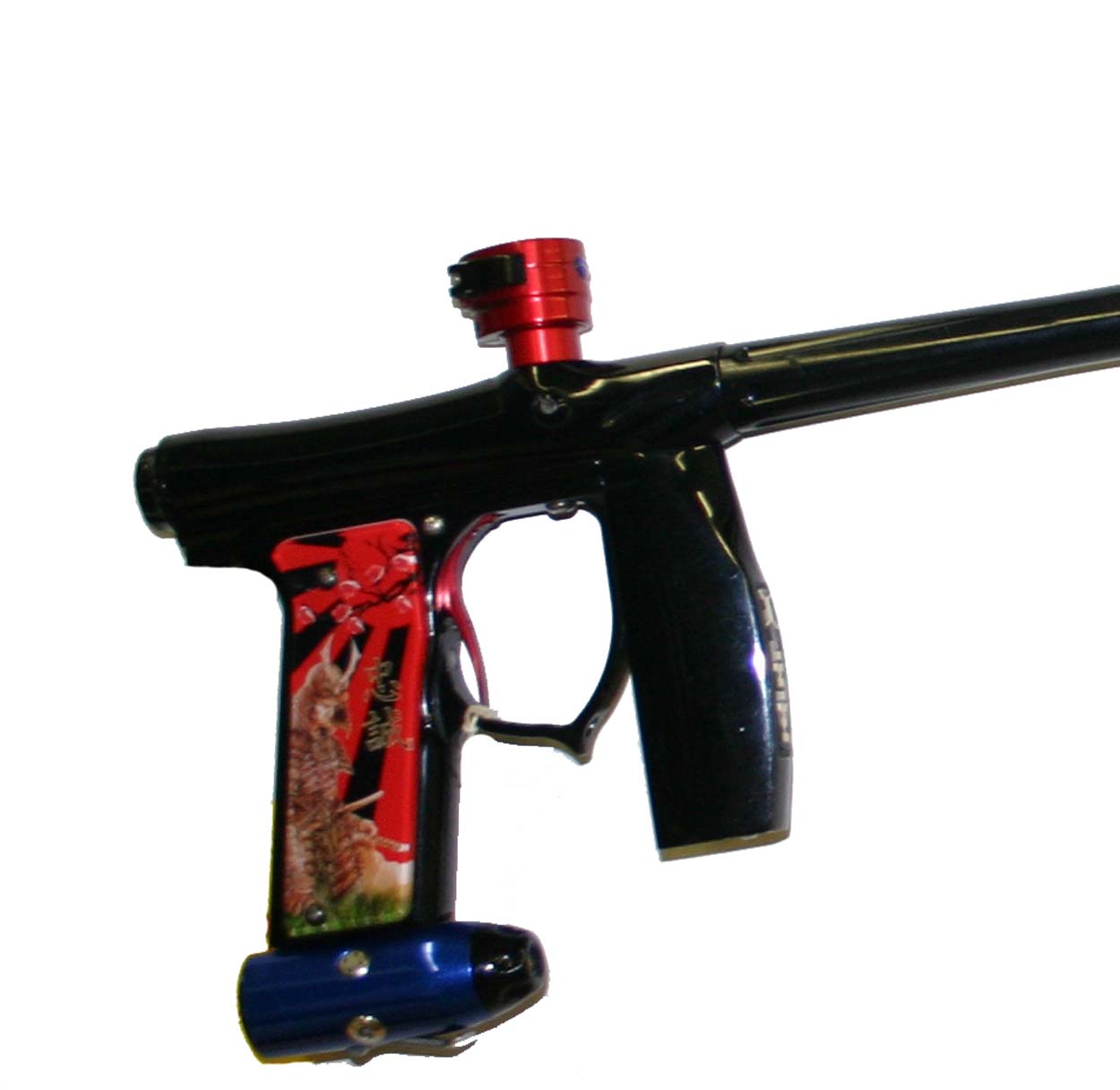 Used Empire Invert Mini Paintball Gun Marker w Virtue Board eBay