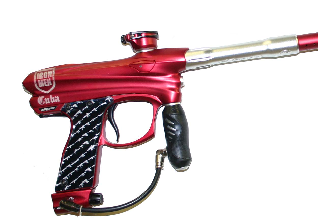 Used 2007 Dye Matrix DM7 Paintball Gun Marker Nuskool Ironmen eBay