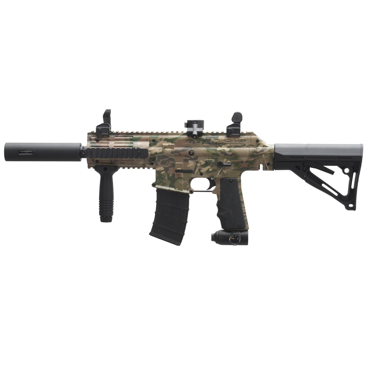 BT TM 15 LE Tactical Paintball Marker Gun w Apex 2 Etacs Camo eBay