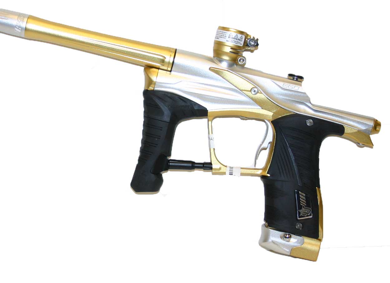 Eclipse EGO LV1 Paintball Marker Gun Custom White and Gold eBay