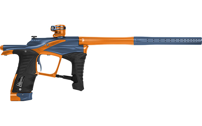 Eclipse EGO LV1 Paintball Marker Gun Navy and Orange Deep