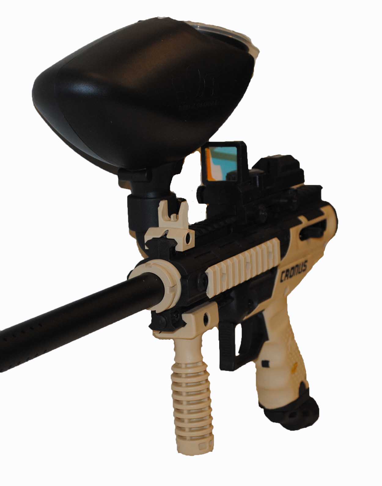 Tippmann Cronus CQB Paintball Gun with Electronic Red Dot Sight and