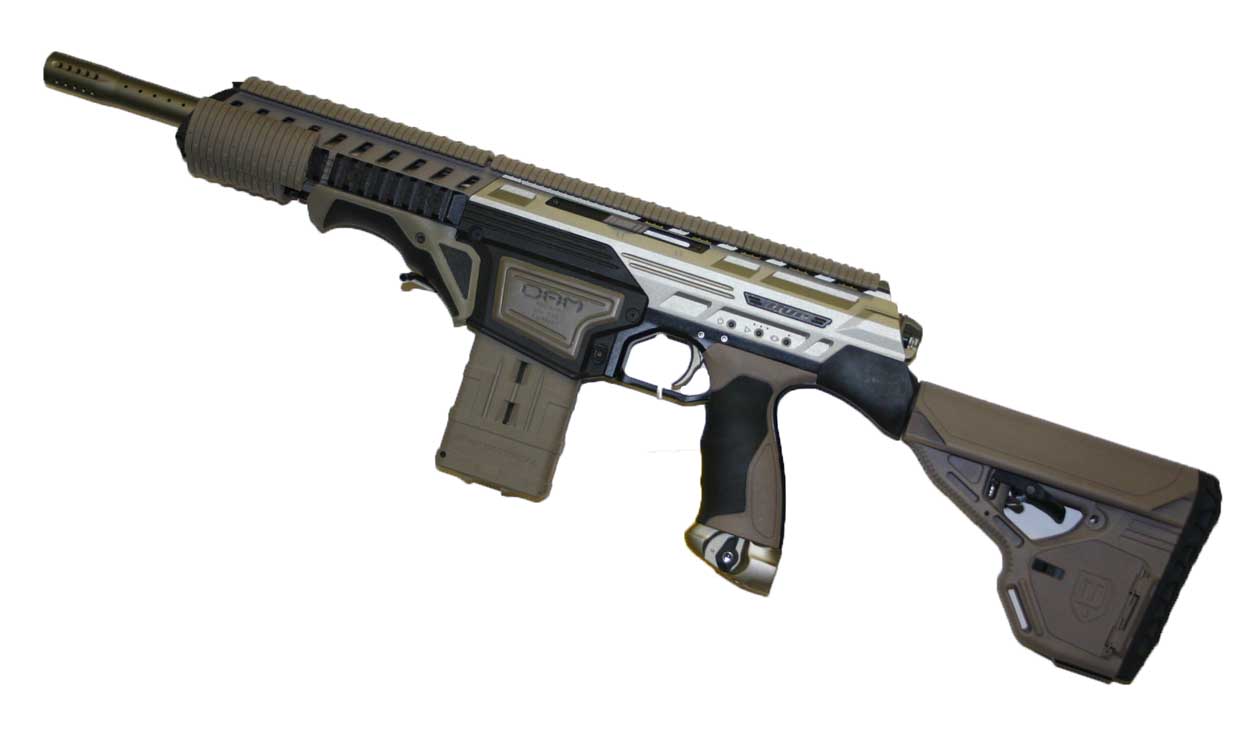 Used 2013 Dye Assault Matrix DAM Tactical Paintball Gun Marker DE