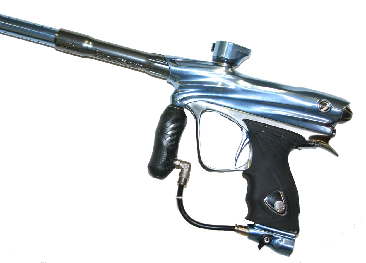 Used 2011 Dye Matrix DM11 Paintball Gun Marker Gloss Sky Blue eBay
