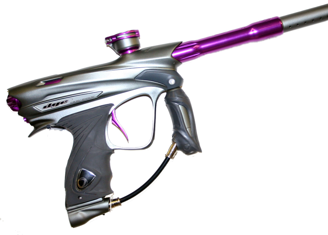 Used 2012 Dye Matrix DM12 Paintball Gun Marker DM 12 Gray/Purple eBay