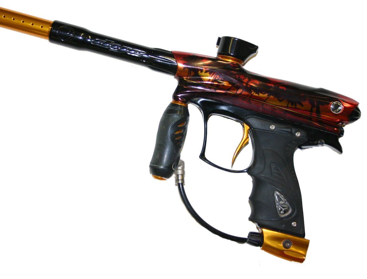 USED 2010 Dye Matrix DM10 "ALOHA" Paintball Gun DM 10 Marker eBay