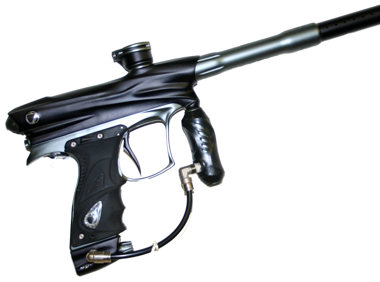 USED 2010 Dye Matrix DM10 Paintball Gun Marker Black