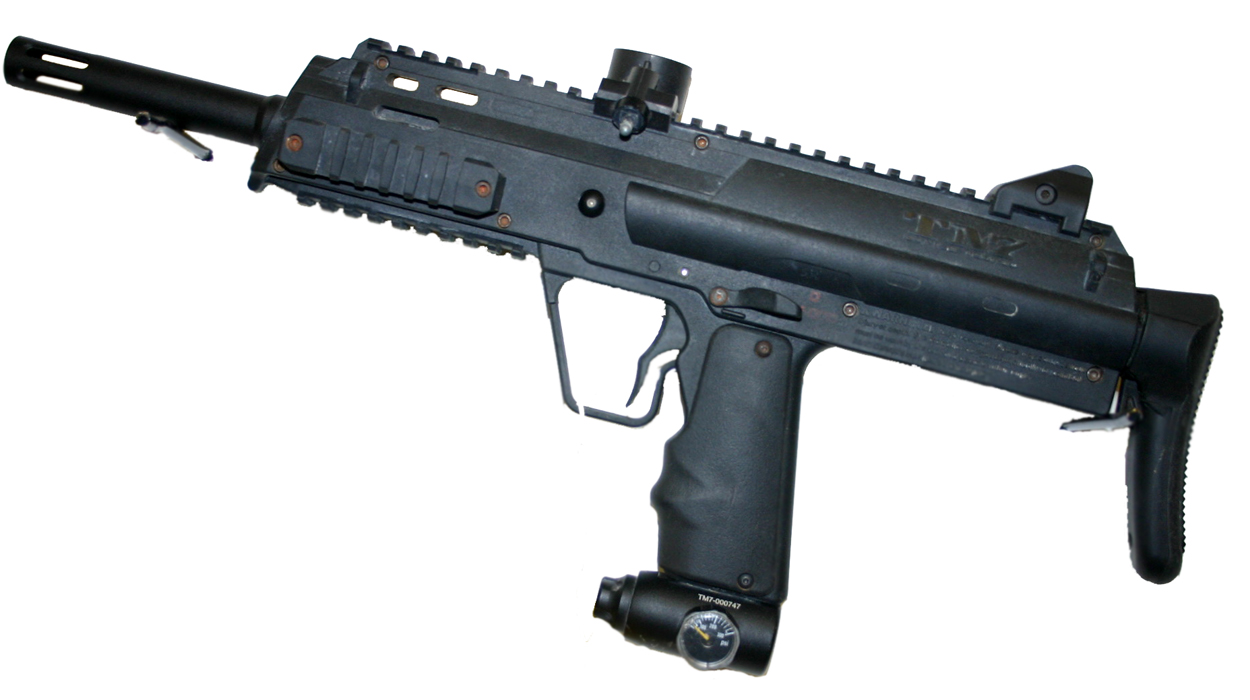 Used BT TM7 Paintball Gun Marker Black eBay