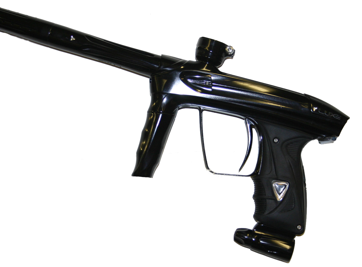USED DLX Luxe 1.5 Paintball Gun Marker with 2.0 Bolt & Board Black