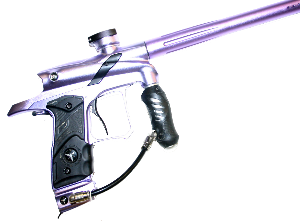USED Dangerous Powers DP G4 Paintball Gun Marker Purple eBay
