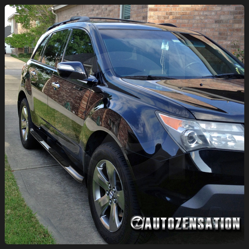 20072013 Acura MDX 3" Stainless Steel Side Step Bar Running Boards