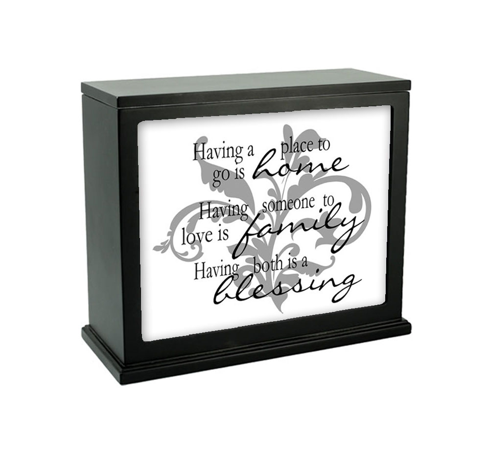 Jada Venia Light Box Having A Place To Go Is Home 1203BL eBay