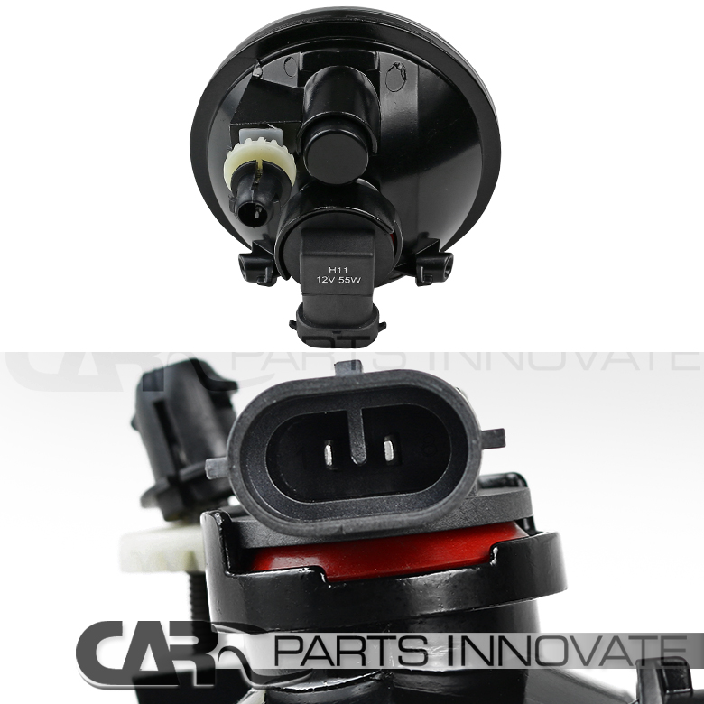 20112013 Toyota Highlander Clear Fog Lights Driving Bumper Lamp+Bulb