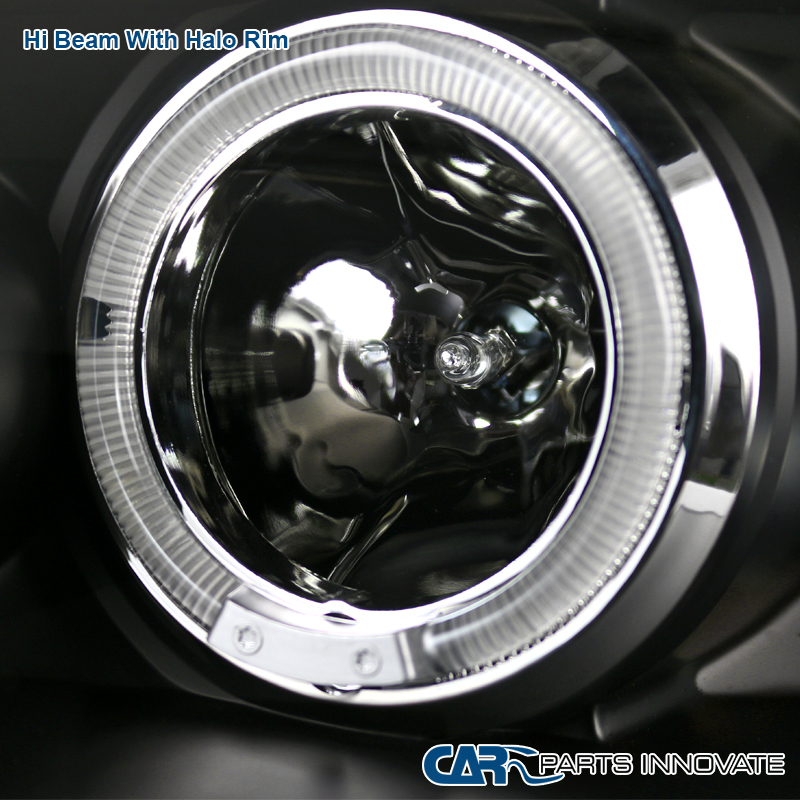 For 20062008 VW Golf Mk5 Jetta Rabbit Black Halo LED Projector