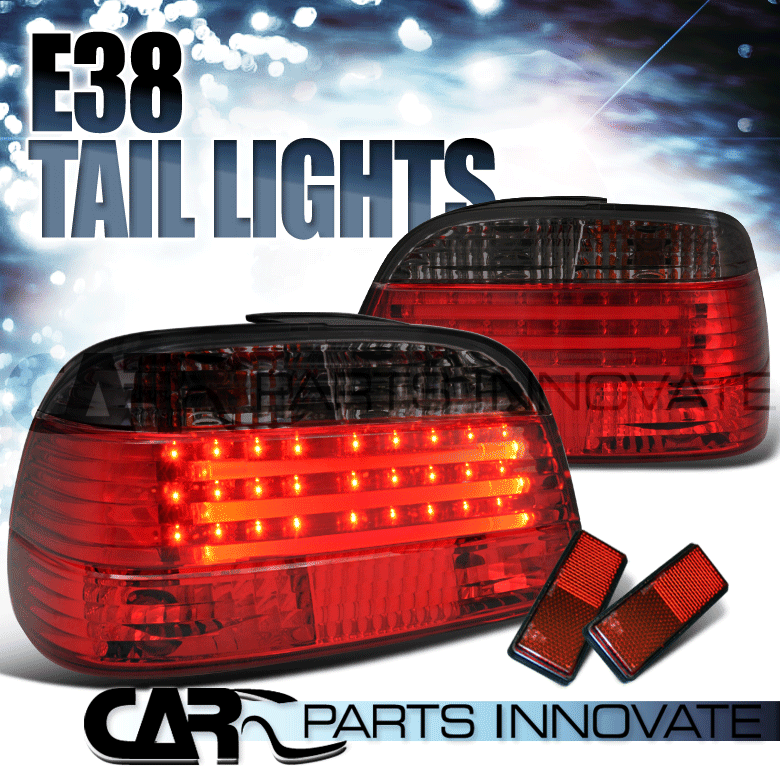 BMW 9501 E38 7SERIES 740iL 750iL LED TAIL LIGHTS REAR BRAKE LAMP RED