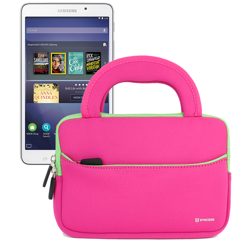 Tablet Portfolio Sleeve Handle Case For 7" Samsung Galaxy Tab 4 NOOK SM
