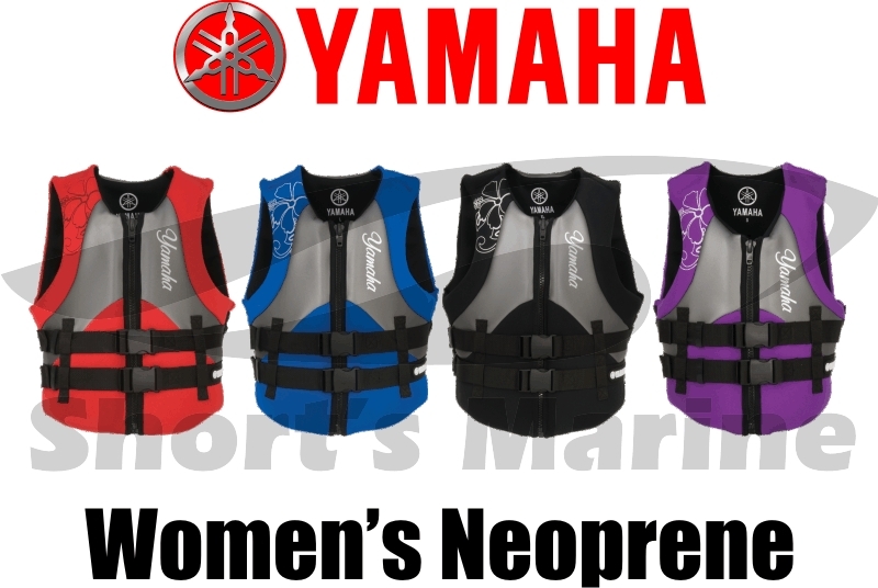 Yamaha Waverunner Women's Neoprene Life Jacket Vest PFD eBay