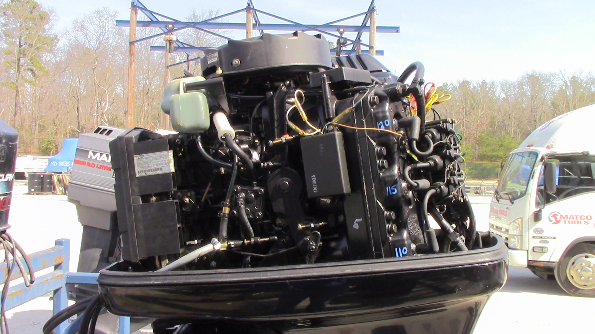 Used 1998 Mercury 150XL 150HP 2-Stroke Outboard Boat Motor 25" Shaft | eBay