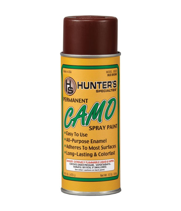 Hunter's Specialties Camo Spray Paint Mud Brown 12 oz Aerosol eBay