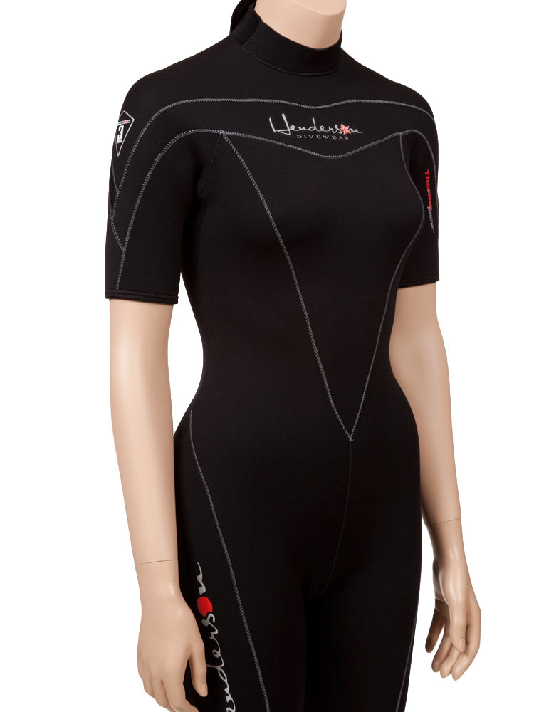 Henderson Thermoprene 3mm Shorty Womens Plus size wetsuit (Back Zipper
