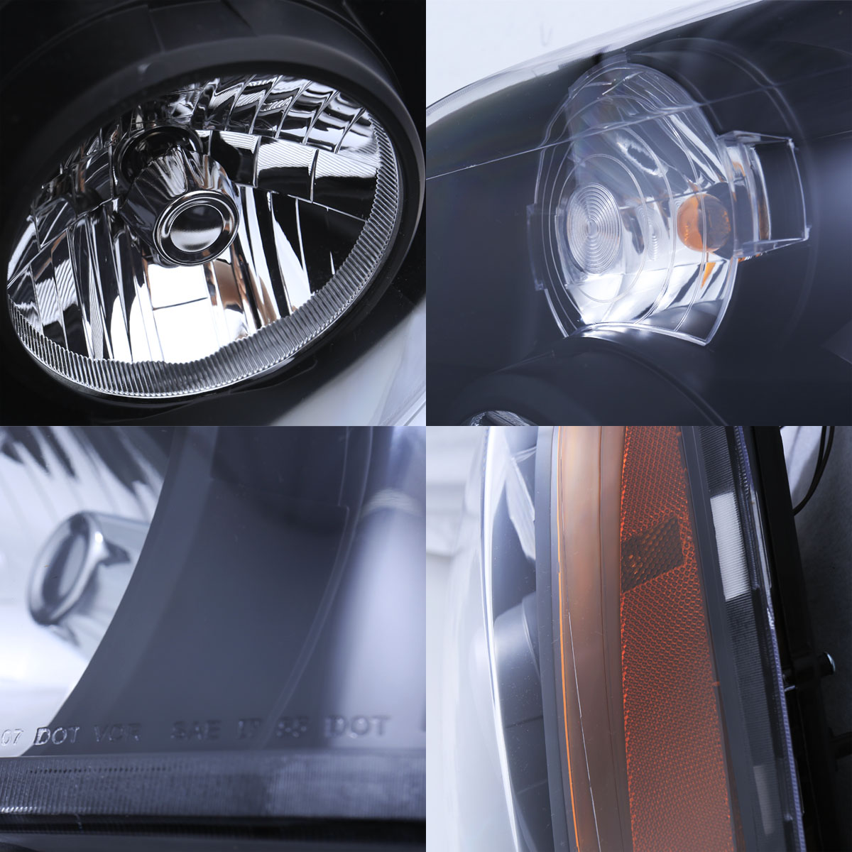 2007 2014 gmc yukon xl denali black headlights replacement 2007 yukon xl lights