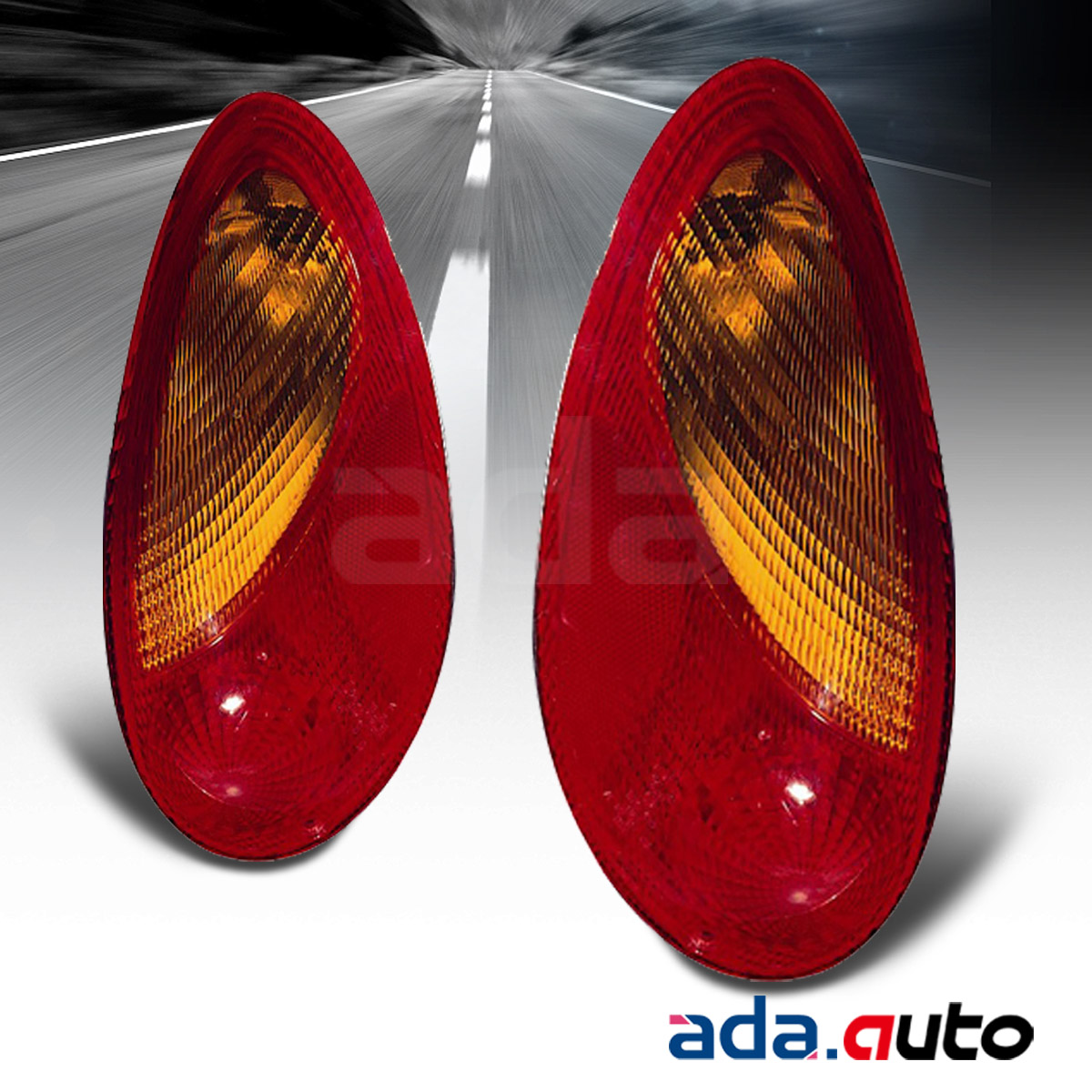 2001 2002 2003 2004 2005 Chrysler PT Cruiser Tail Lights Replacement Lamps Pair eBay