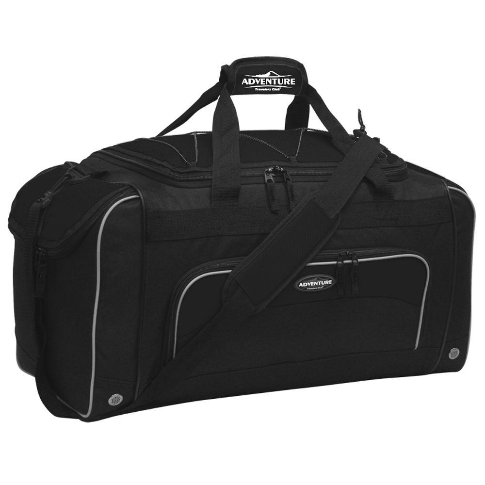 Travelers Club Adventure 24Inch MultiPocket Sport Duffel Bag