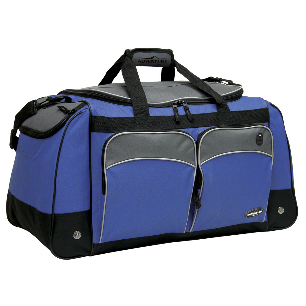 Travelers Club Adventure 28Inch MultiPocket Sport Duffel Bag eBay