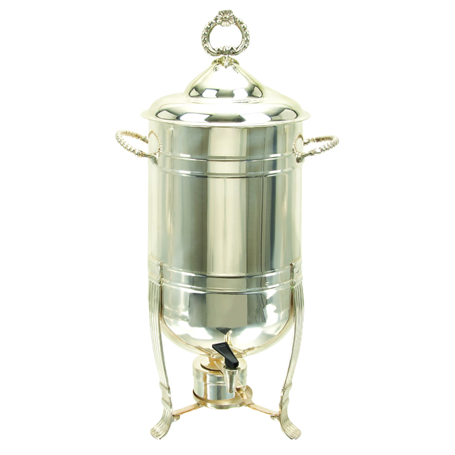 Large SilverPlated Stainless Steel Coffee Urn 840 eBay