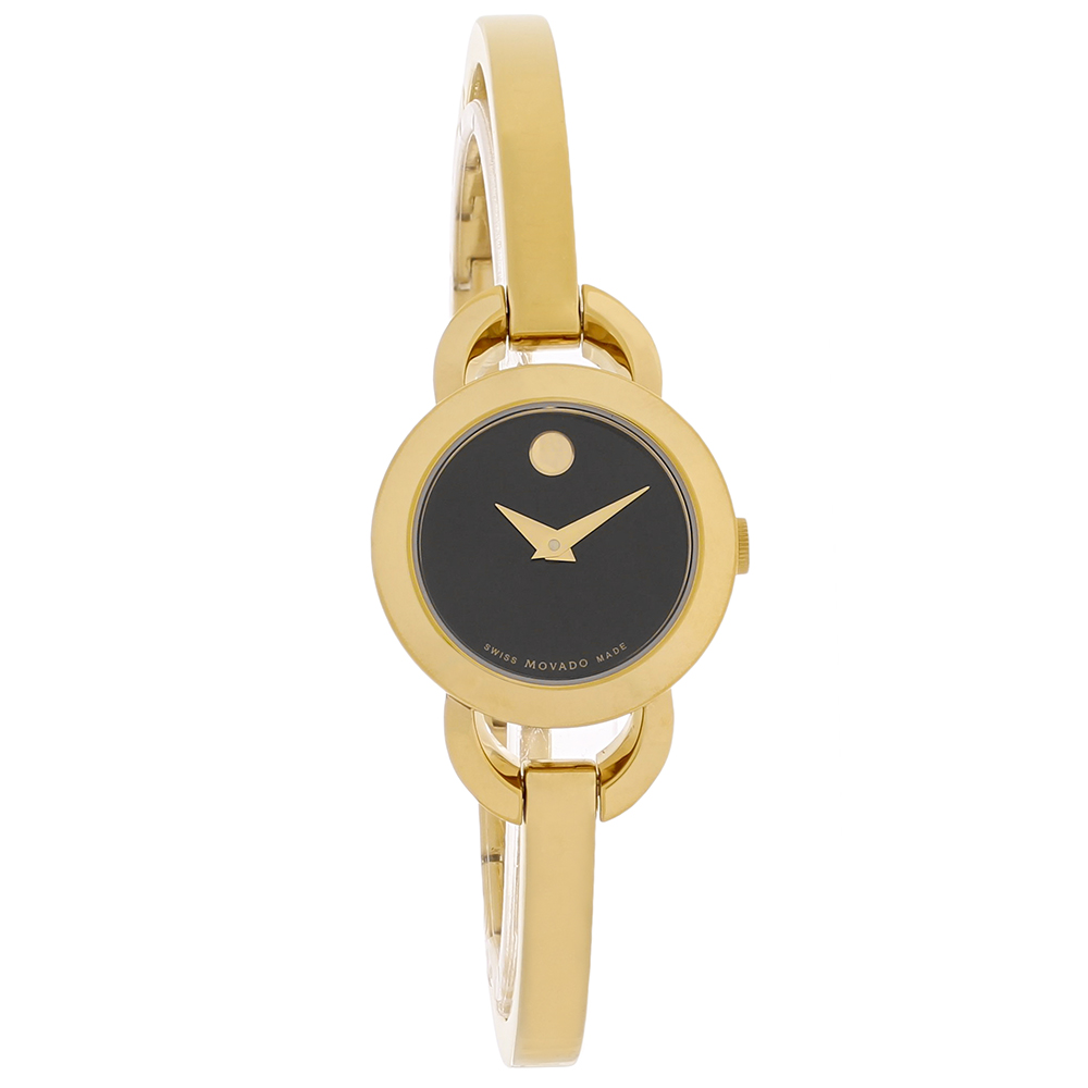 Movado Rondiro Ladies Gold Tone Bracelet Swiss Quartz Watch 0606888 eBay