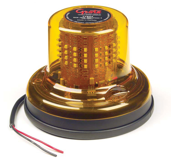 Grote 360 Degree Amber LED Strobe Light Warning Emergency Strobe Light