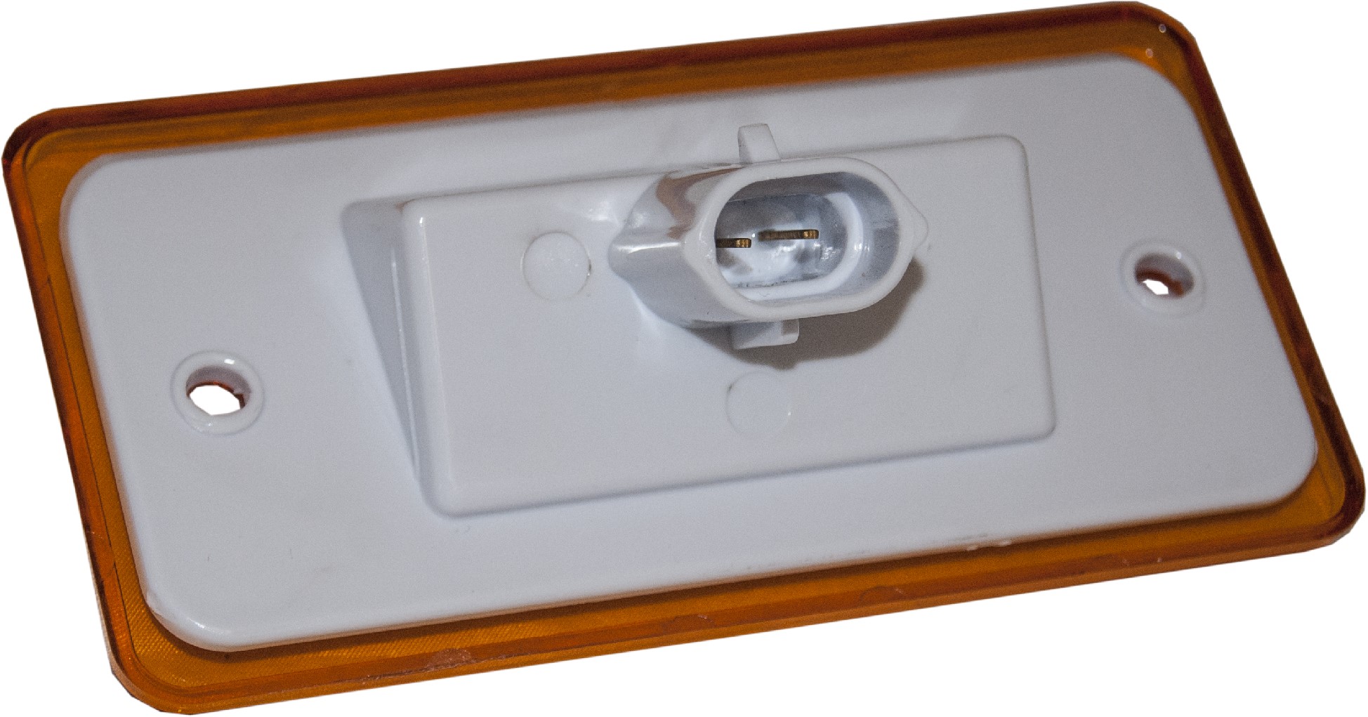 2 Flush Mount Freightliner Cab Marker Lights, Amber LED Cab Marker Lights