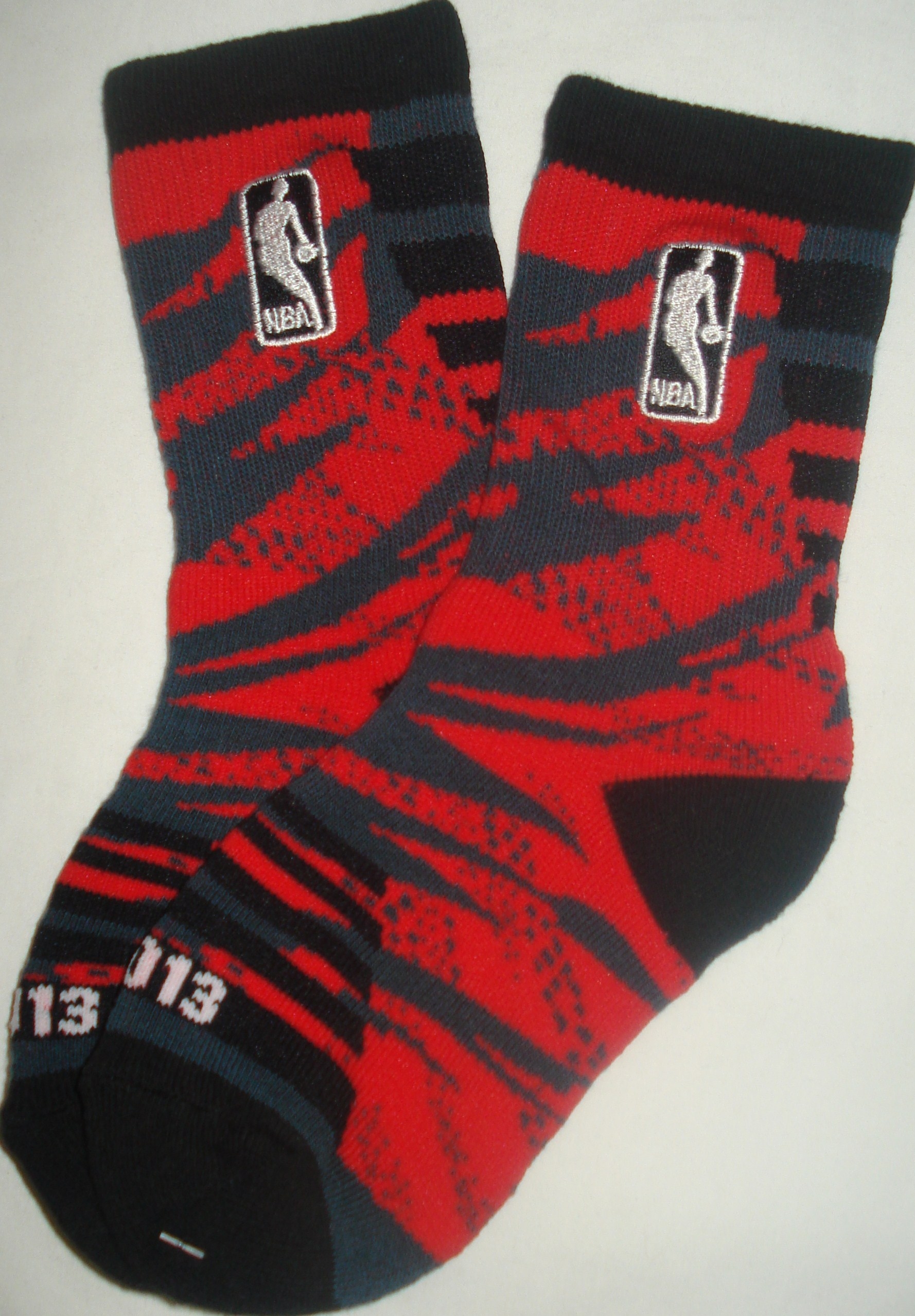 NBA Youth Basketball Bright Camo Socks 6 pack eBay
