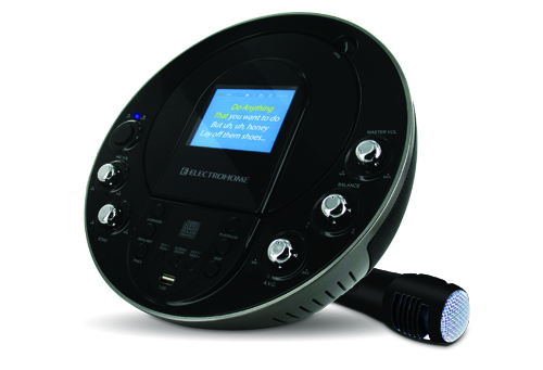 Electrohome Portable Karaoke CD+G/MP3G Player Speaker System with 3.5 Electrohome Portable Karaoke CD+G/MP3G Player Speaker System with 3.5