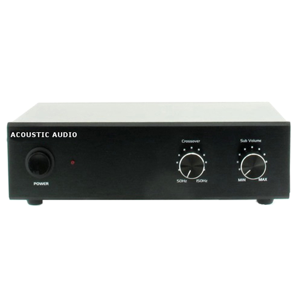 Acoustic Audio WS1005 Passive Subwoofer Amp 200 Watt Amplifier for Home