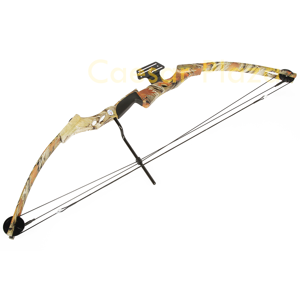 4055 lb Black / Sliver / Camo Camouflage Archery Hunting Compound Bow